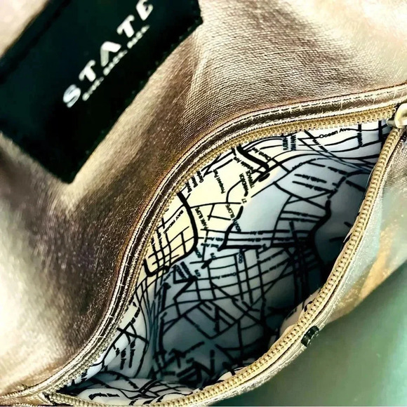 State Kane Metallic Backpack - Picture 5 of 8